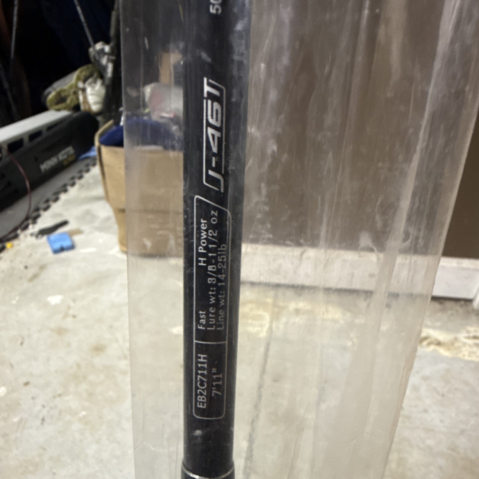 13 Fishing ENVY BLACK Casting Rod 7’11” Fast Action Heavy Power 46 ton Toray