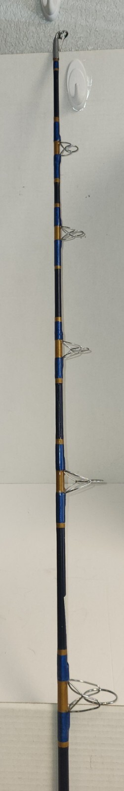 Custom Spinning Rod ( Ken Smith ) Solid Fiber Glass 6′ 6″ Stainless Hardware