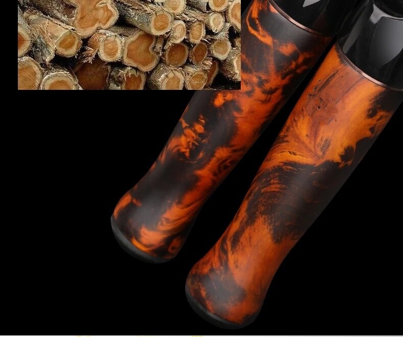 5.6ft 6ft Fishing Rod Carbon Fiber Ultra Light Rod Wood Handle Casting/Spinning