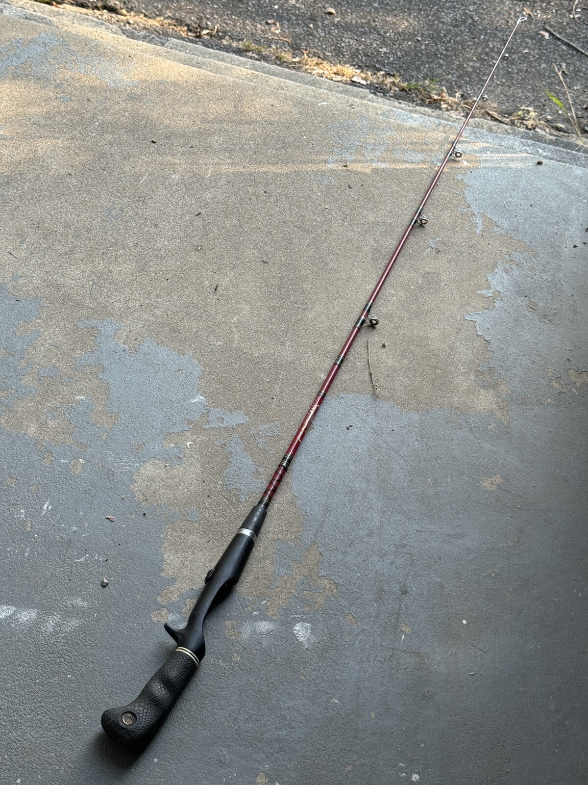 Vtg Garcia 8300C 5′ Light Action 6-17lbs. Bait Casting Rod USA Made