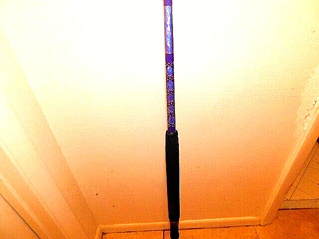 CUSTOM SPINNING ROD PURPLE LAVENDER PEARL MARBLE 10-25 LB 7′ NEW