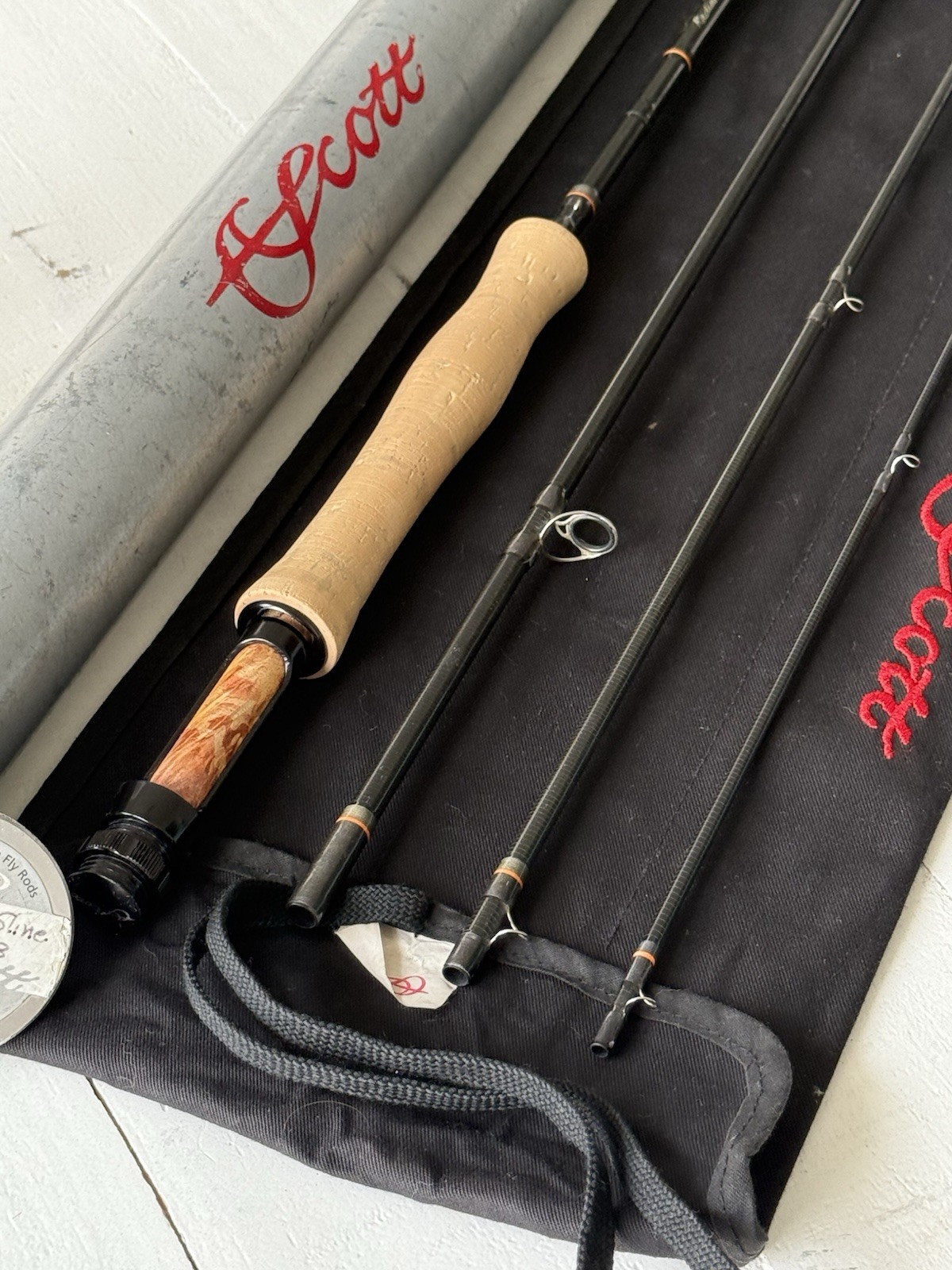 **BEAUTIFUL** 🔥 SCOTT RADIAN 5wt. 9’ft~4pc FlyRod!! 🔥~LEGENDARY~🔥