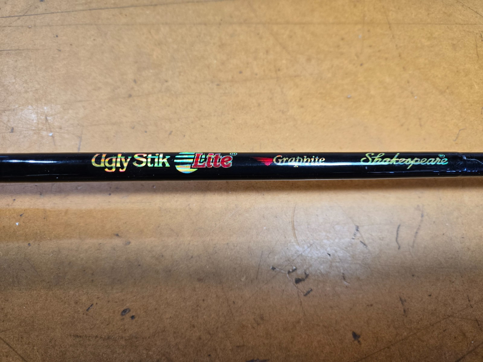 Two 6’6″ Graphite Casting Rods Shakespeare Ugly Stick & Eagle Claw Powerlight