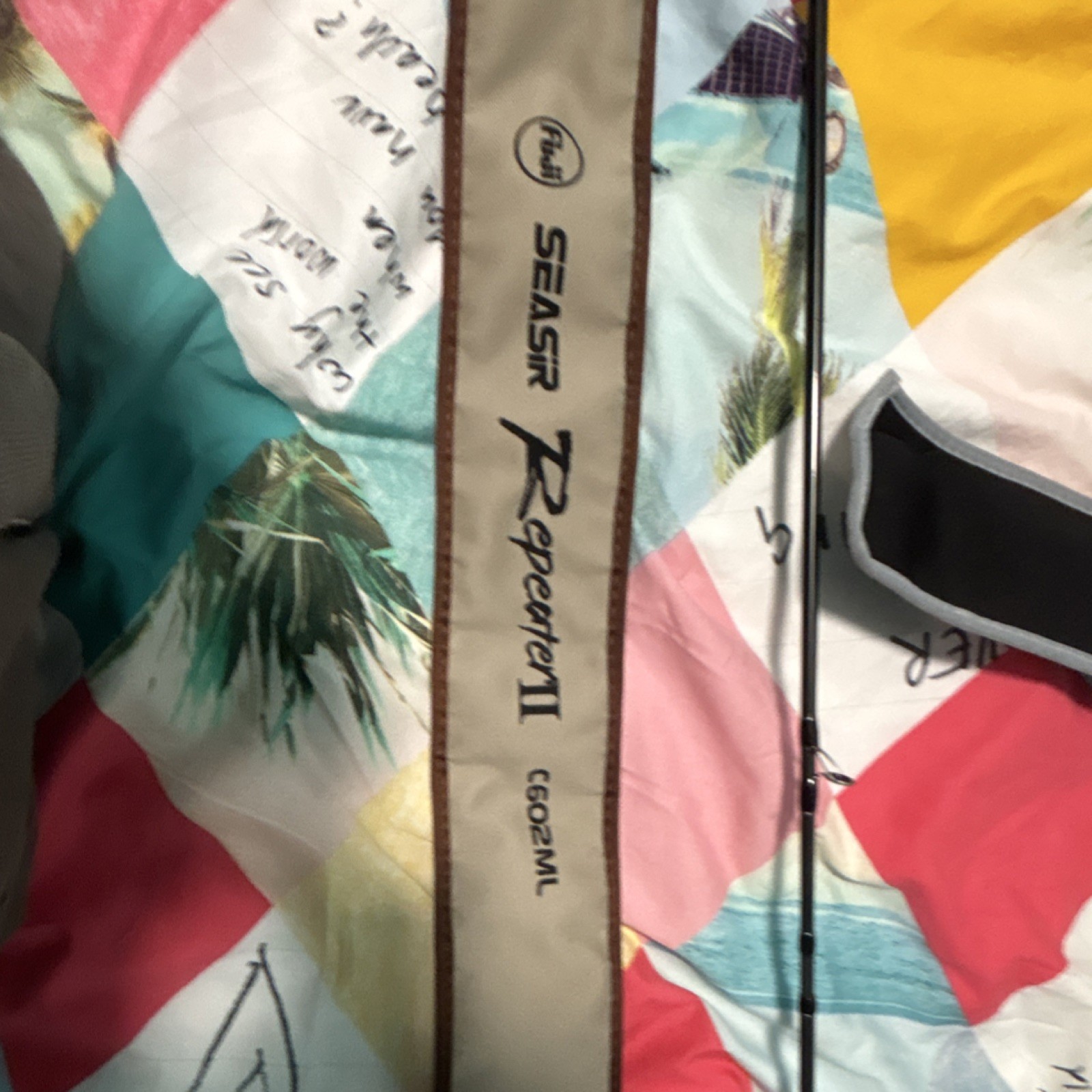 SEASIR Repeater II C602ML Medium Light Split Grip Cork Fishing Rod