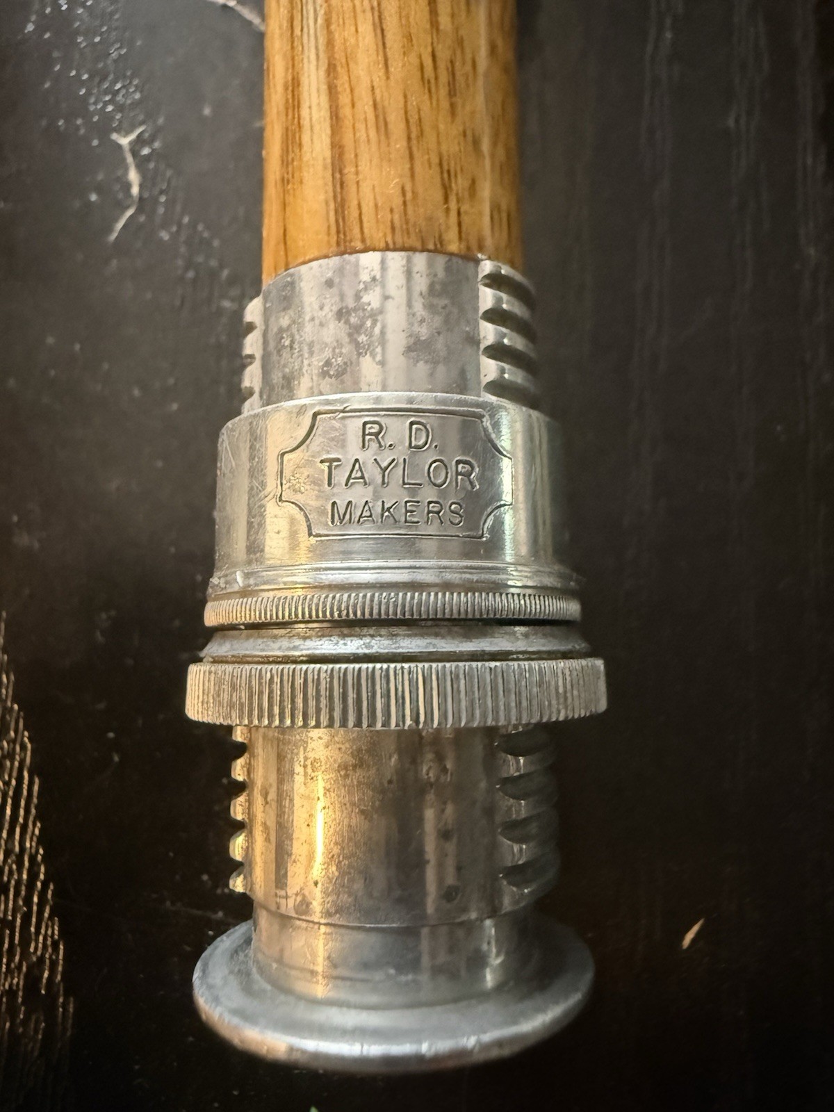 R. D. Taylor Maker 8’ 2/2 6wt D Series impregnated bamboo fly rod