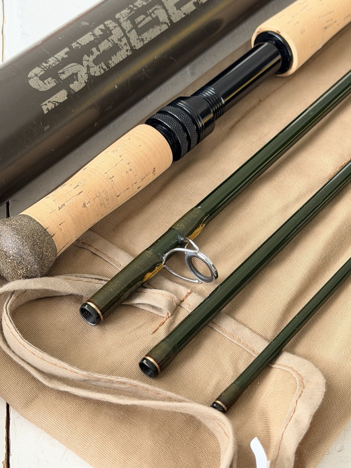 **BEAUTIFUL** 🔥 SAGE Z-AXIS Switch/Spey 7wt 11’ft~4pc FlyRod!! ~LEGENDARY~ 🔥