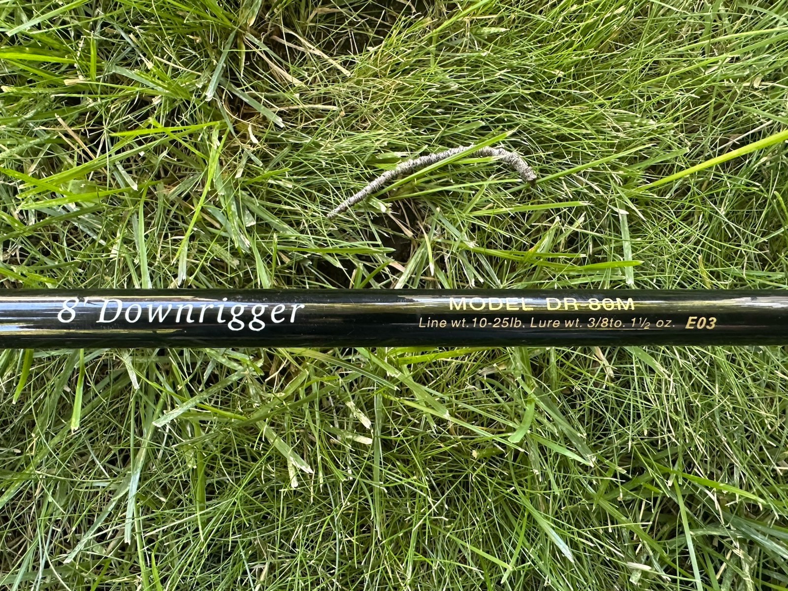 2 Cabelas Depthmaster Trolling Series Fishing Rods 8′ Downrigger Model DR-80M