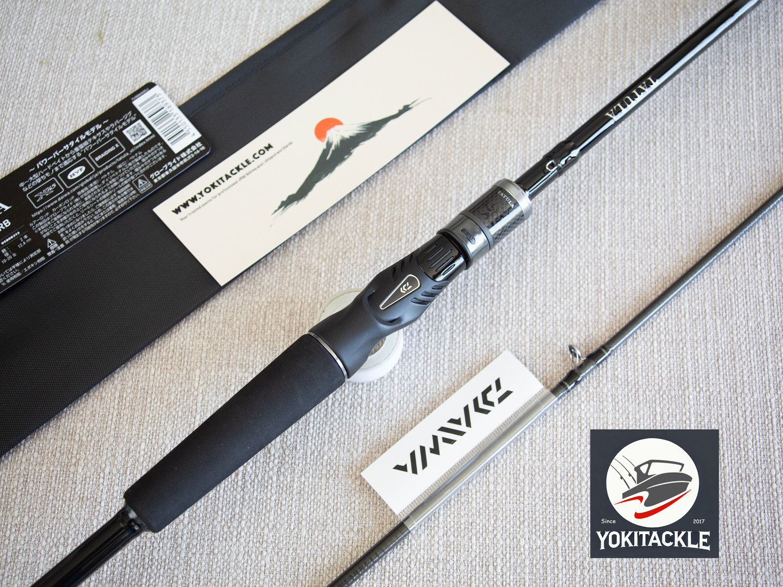Daiwa 24 TATULA XT 6102MHRB 2pc Baitcasting Rod From Japan