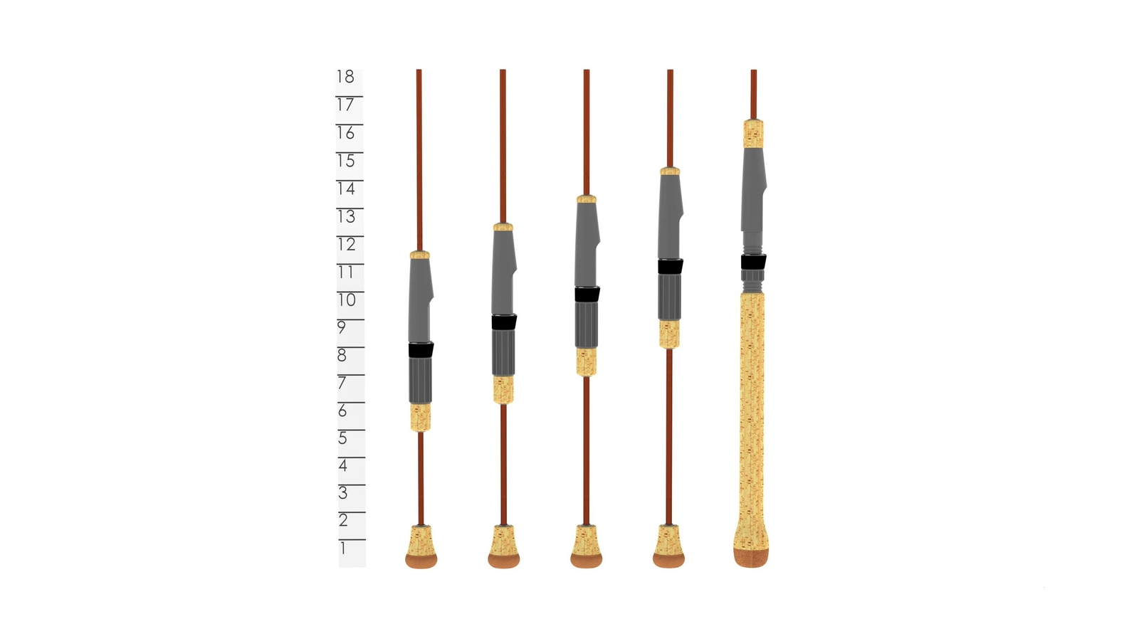 St. Croix Rods Panfish Series Spinning Rod, PNS 6’9″ Ultra-light/Fast 1 Pc.
