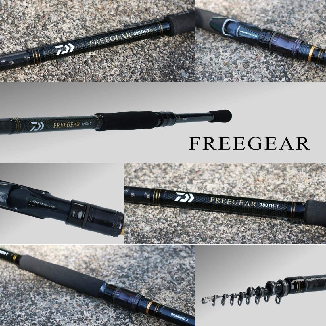 DAIWA Rod for both shore and lure Free gear FC LT2000S