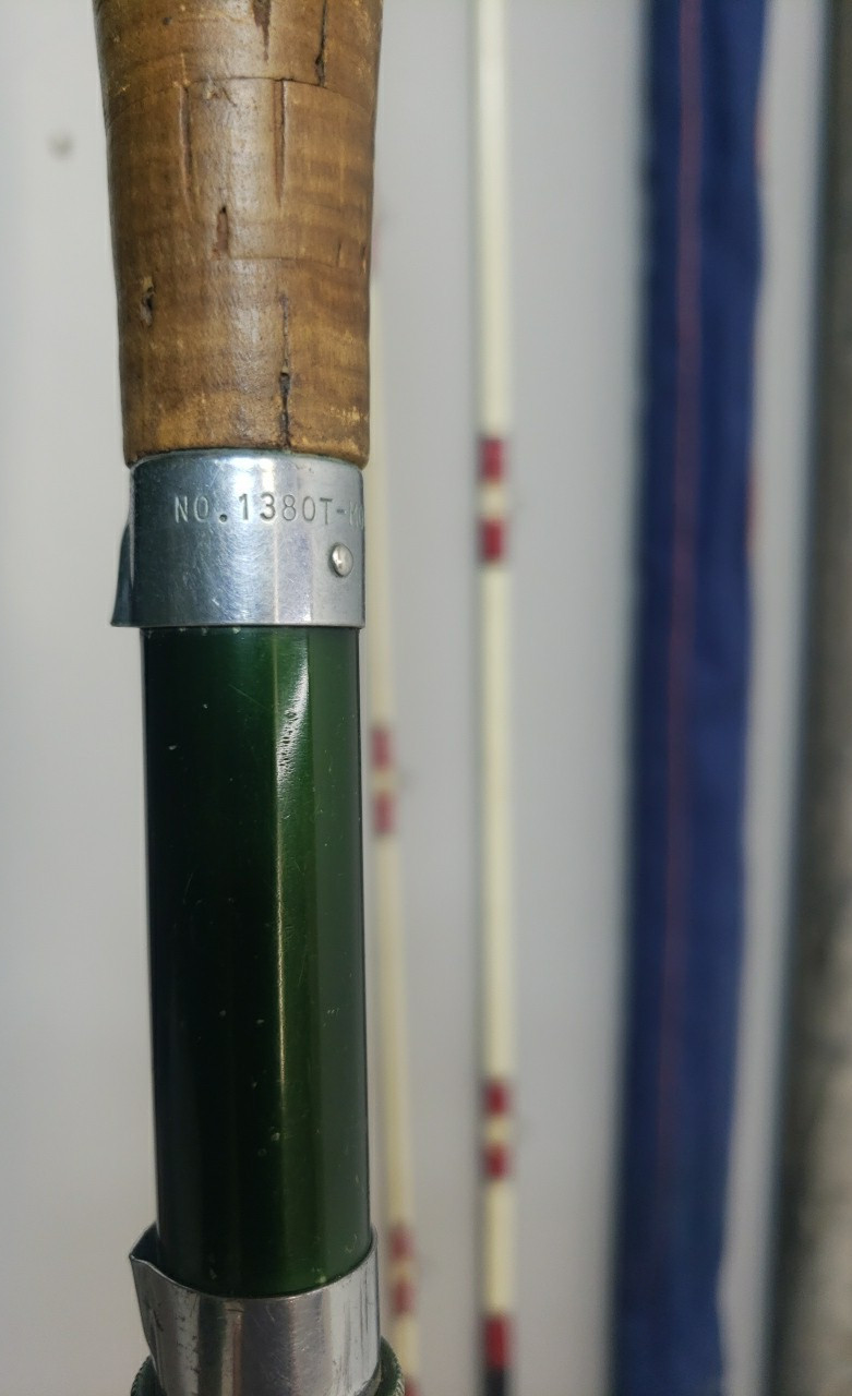 Vintage Shakespeare Wonderod Fly Fishing Rod Howald #1380T-FJC 8’6″ w/ case