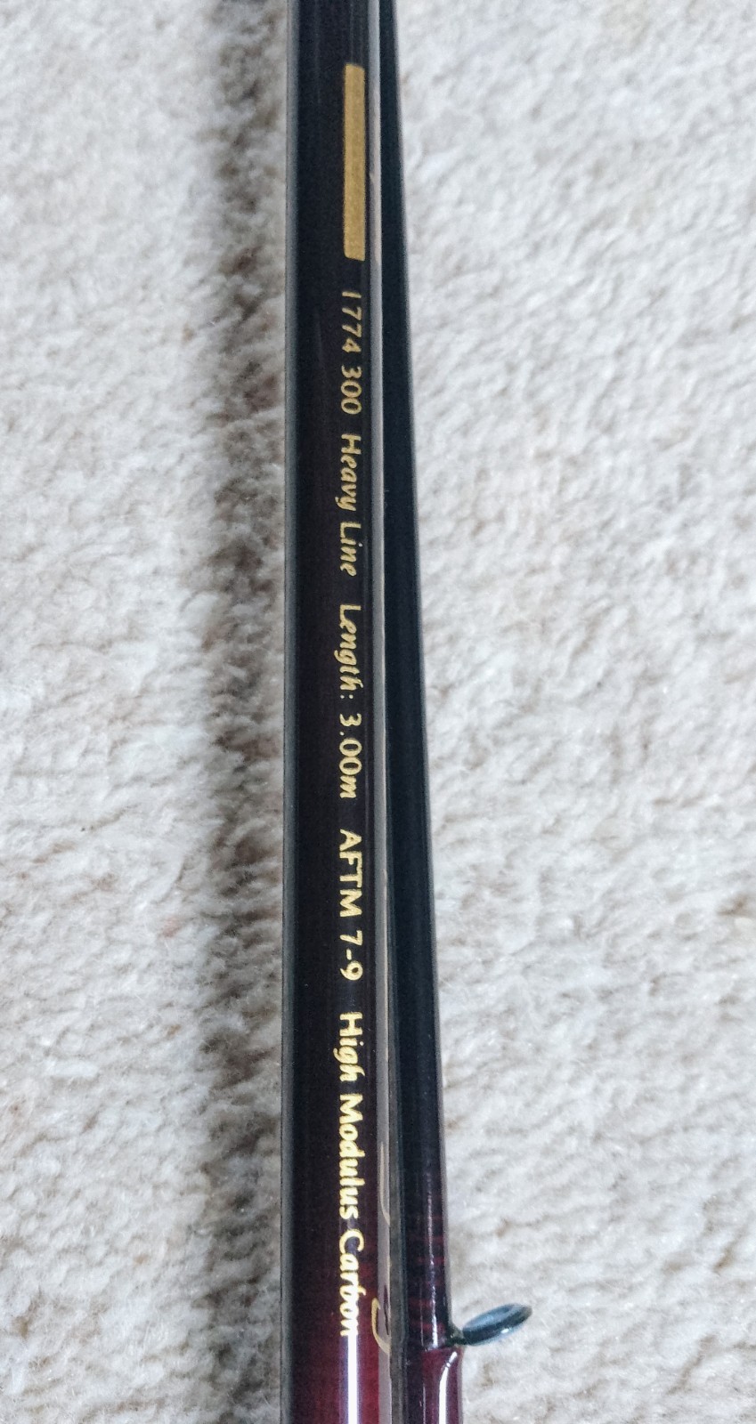 Shakespeare Oberon H.L 9.8′ Fly Fishing Rod #7-9 Sea Trout Salmon Unused