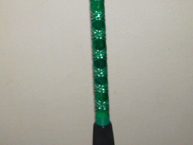 CUSTOM CONVENTIONAL ROD DEEP GREEN MARBLE 8 FT 1 PC 20-40 LB NEW