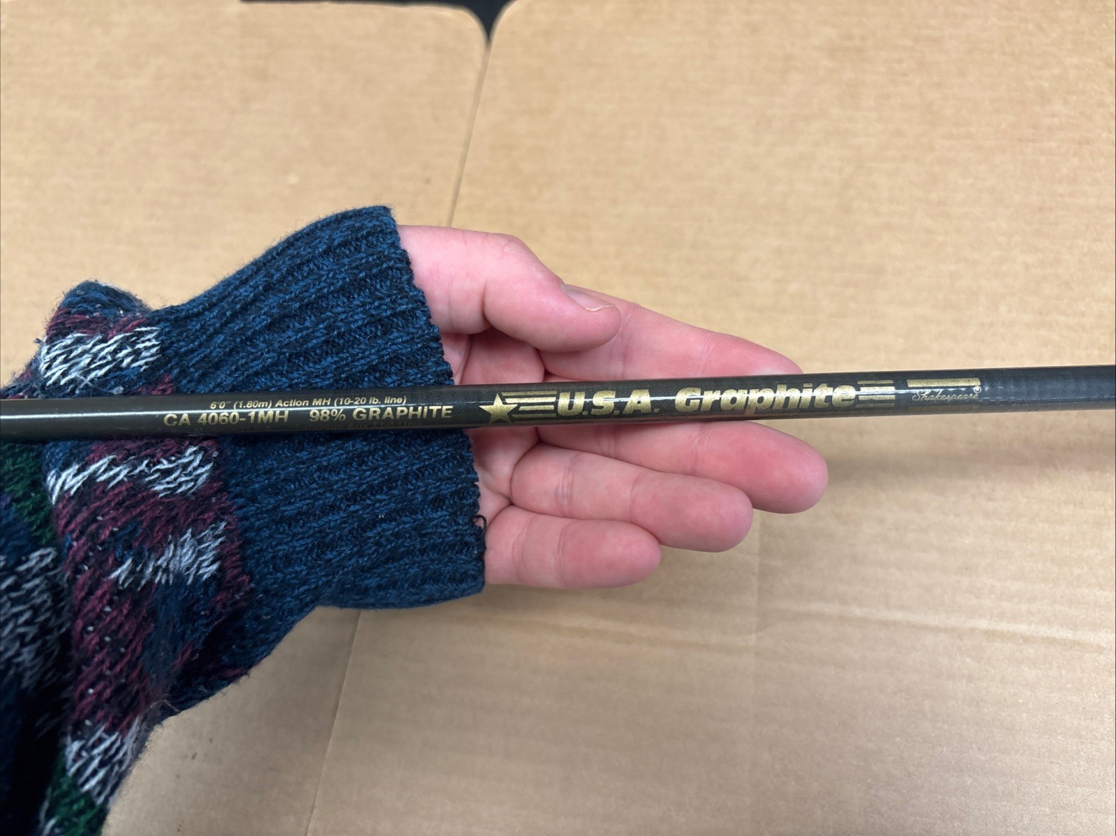 Shakespeare CA 4060-1MH 6’0 Fishing Rod 1 Piece