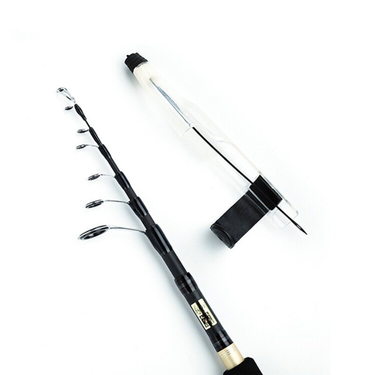WASP Telescopic Fishing Rod & Rod Holder Combo