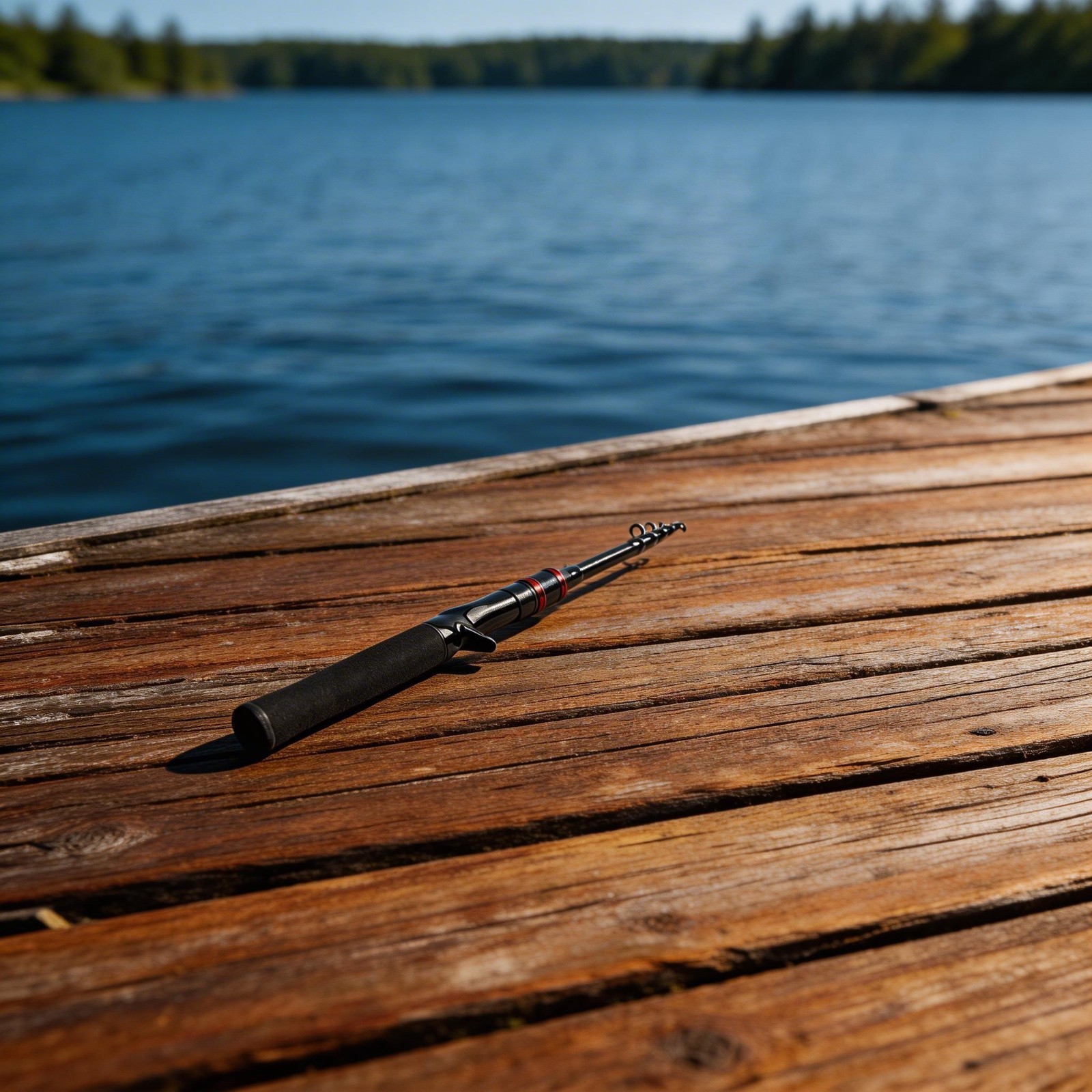Telescopic Fishing Rod for Various Conditions Carbon Fiber Construction