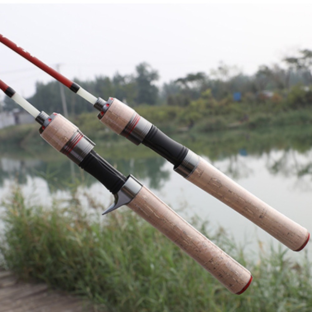 Flexible 1 4m Four Section Fishing Lure Rod for Various Freshwater Fish