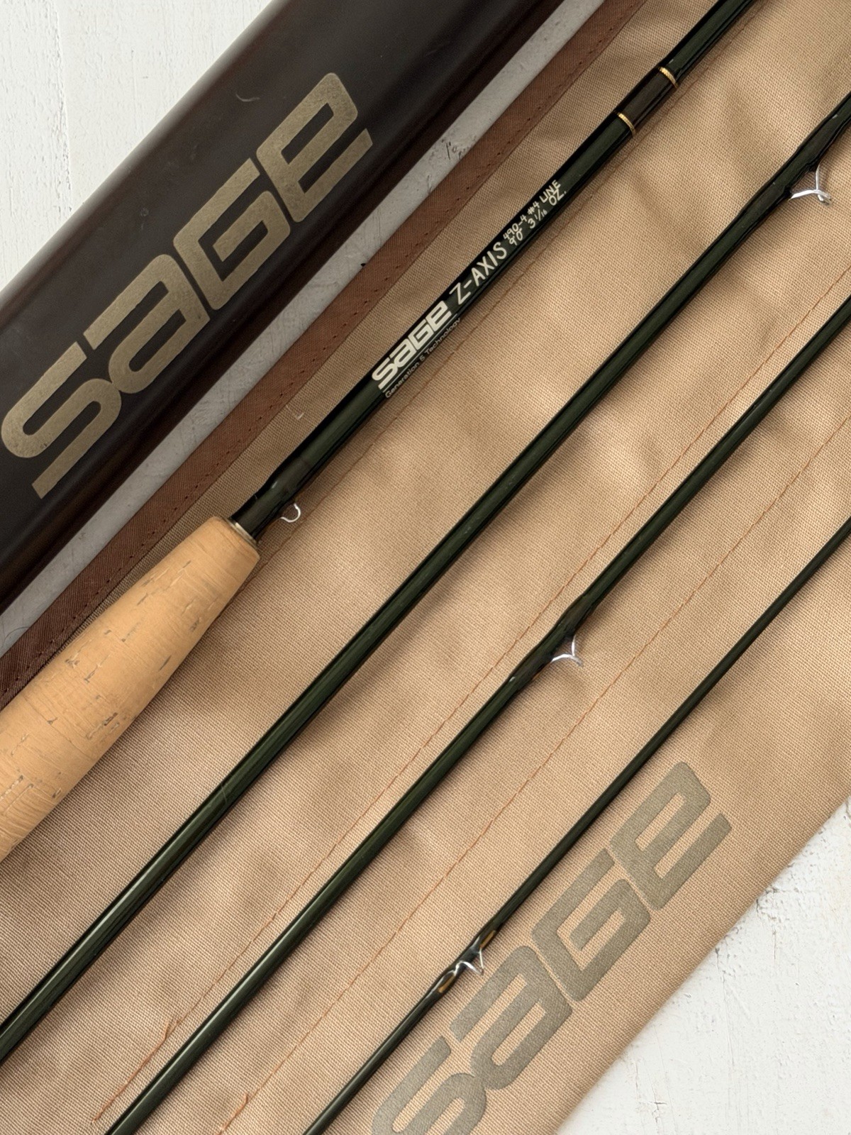 **BEAUTIFUL**🔥SAGE Z-Axis 4wt. 9’ft FlyRod!~LEGENDARY~🔥