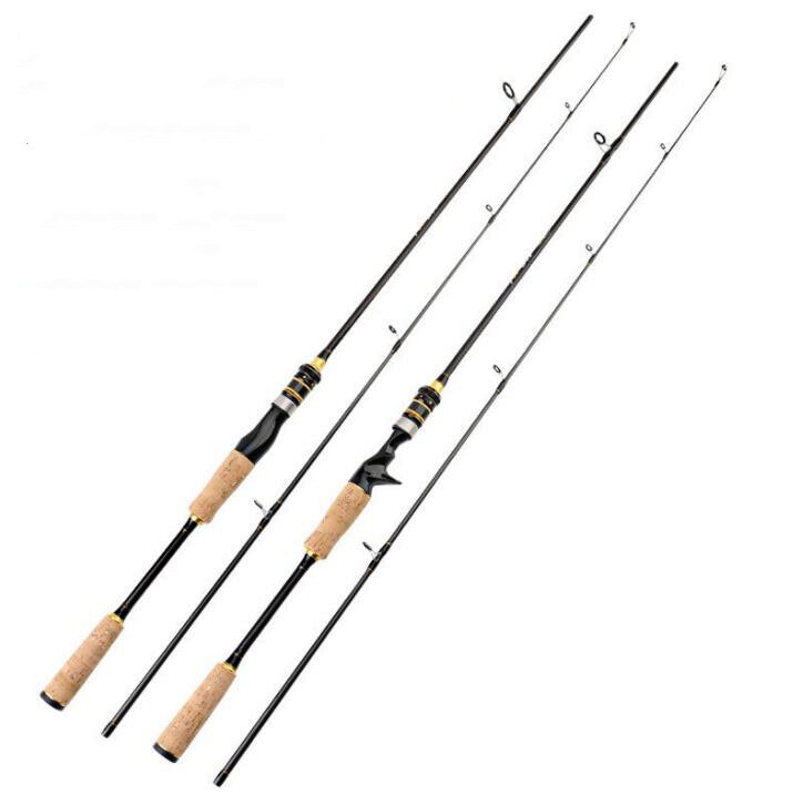 1.65M/1.8M Lure Fishing Rod Casting/Spinning Fishing Rod Carbon Fiber Pole Trout