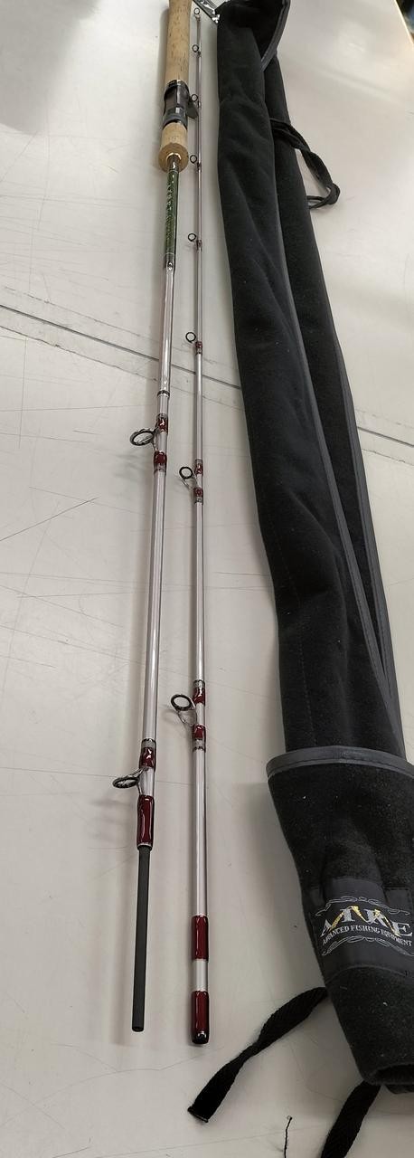 Trucha Boron 7ft8in Fishing Rod with Soft Case, Baitcasting, Bass Lure Gear