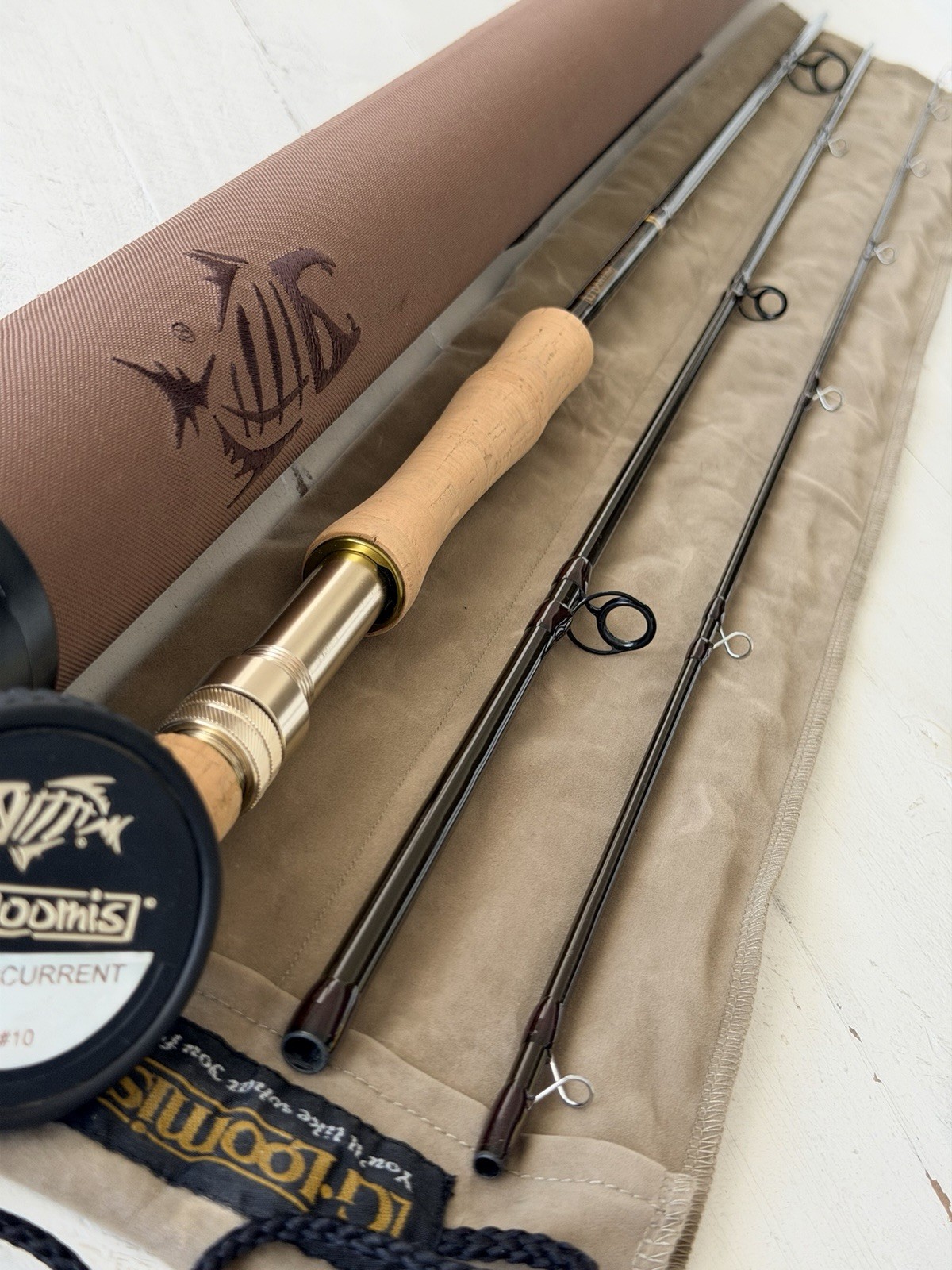 **BEAUTIFUL** 🔥 G LOOMIS CROSSCURRENT 10wt 9’ft fly rod!!! 🔥