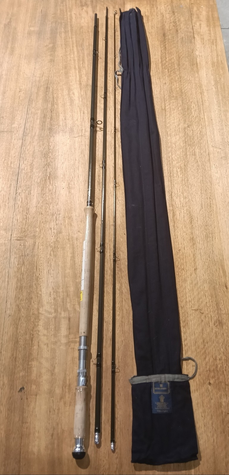 House of hardy salmon fly fishing rod