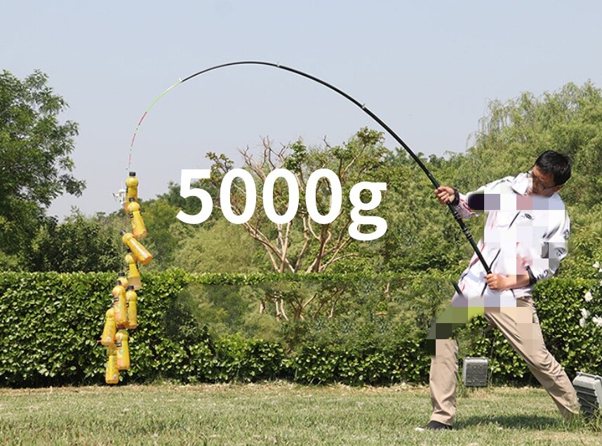 Rock Fishing Rod Carp Telescopic Sea Rod Spinning Rod Carbon Fiber Pole 2.1-3.6M
