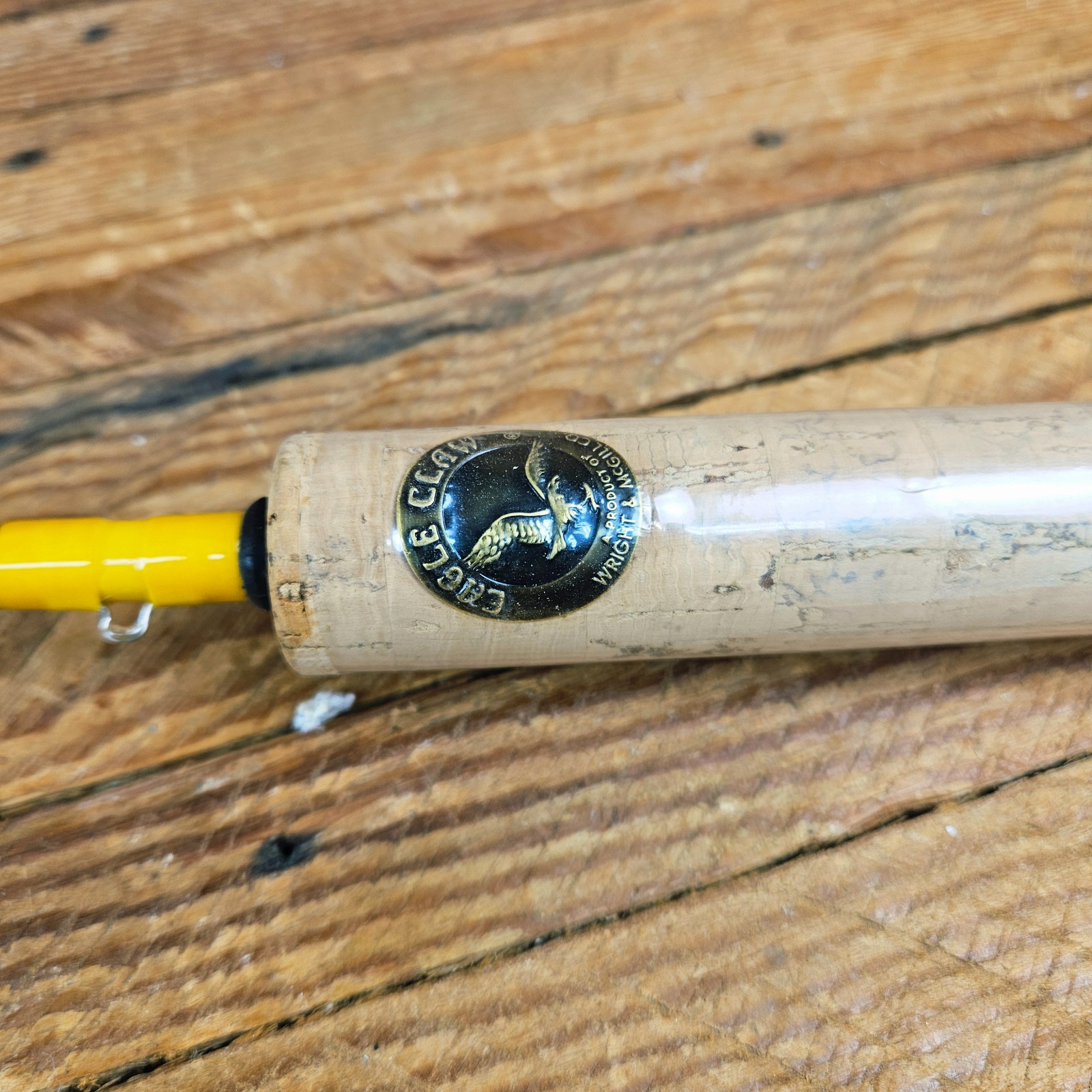 New Vintage Eagle Claw Feather Light 6′ 6″ Fly Rod FL 300-66 Wright & McGill Co