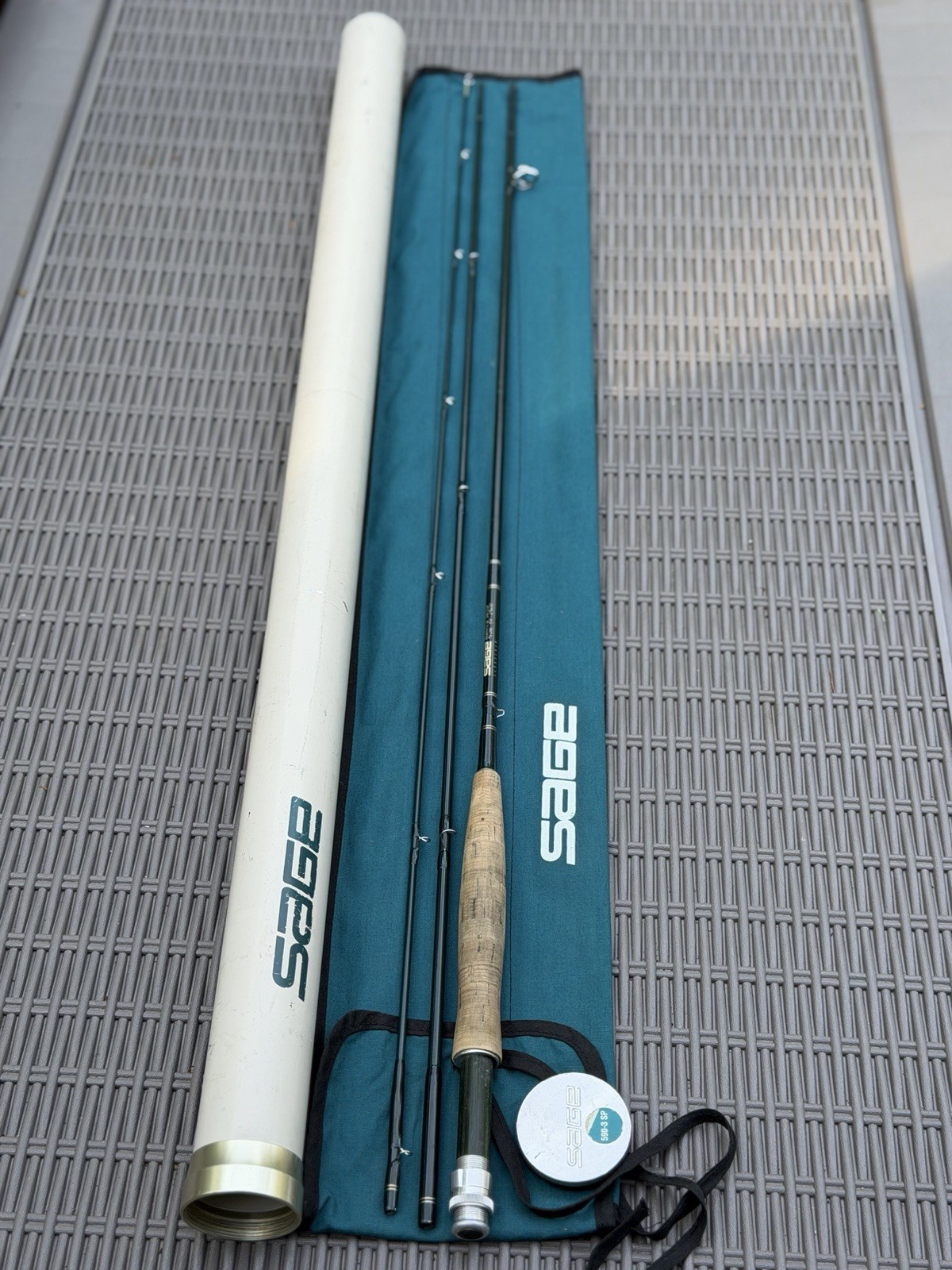 Vintage classic Sage Graphite IV 590-3 SP fly rod