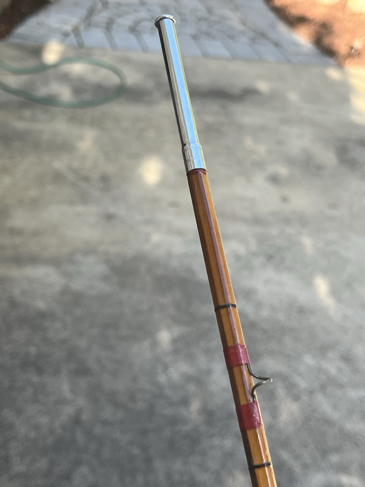 VINTAGE 4 PIECE BAMBOO MAYFLOWER FLY ROD 9ft (2 TIPS)