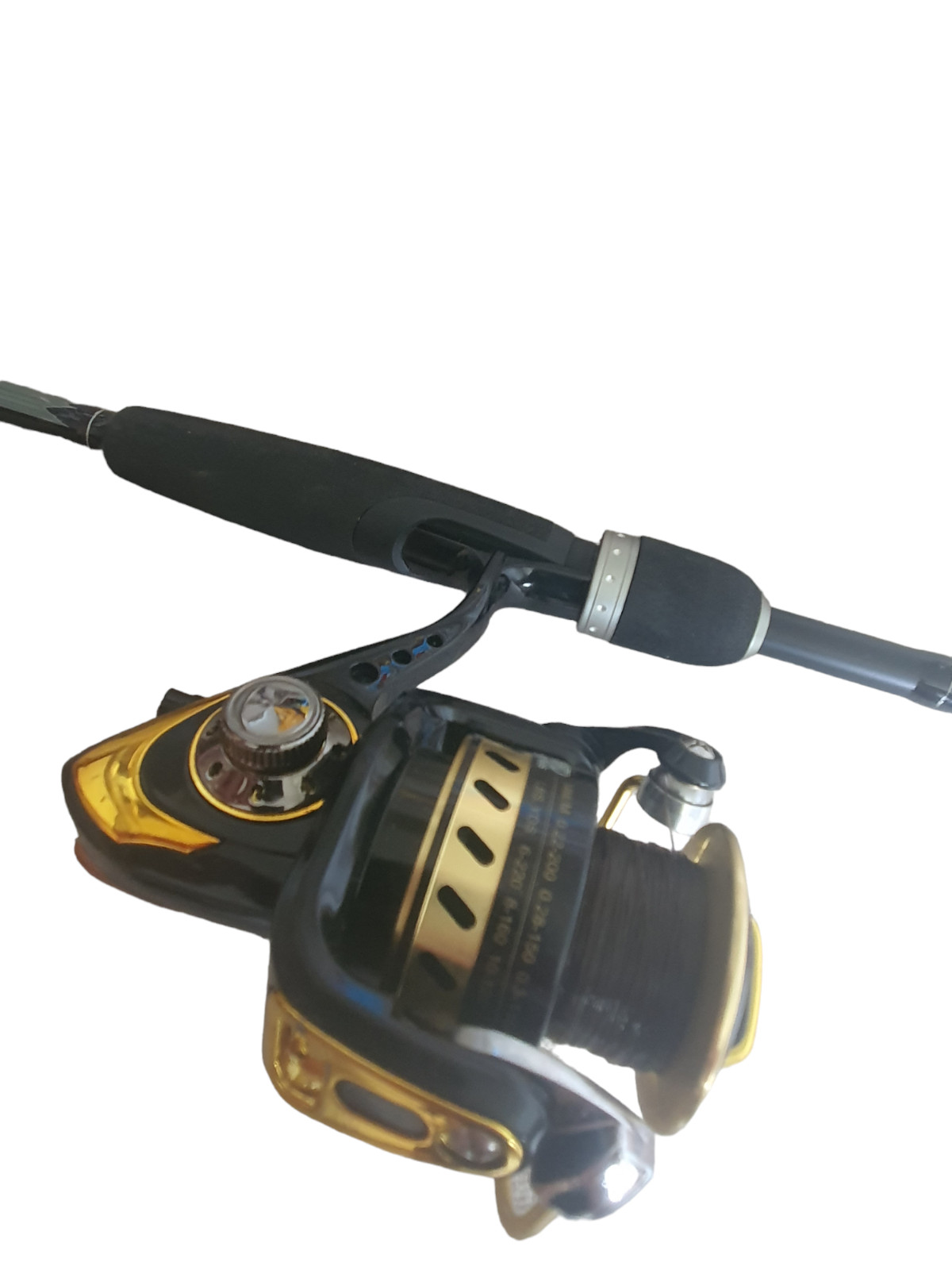 Abu Garcia Spinnrute Venerate Angel 200 CM 30-60 Gramm Wurfgewicht Grau wie Neu