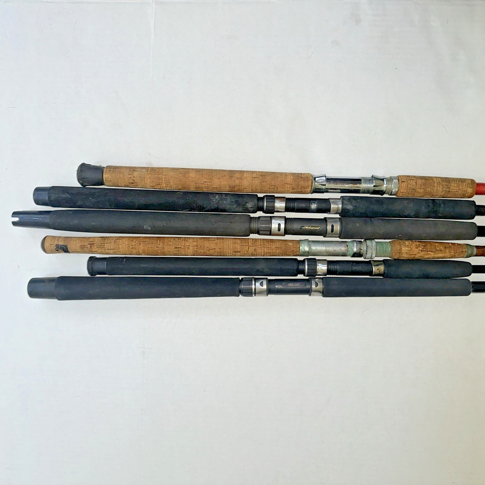 Harnell Fenwick Penn Shakespeare Sila-Flex Garcia Spinning Fishing Rods