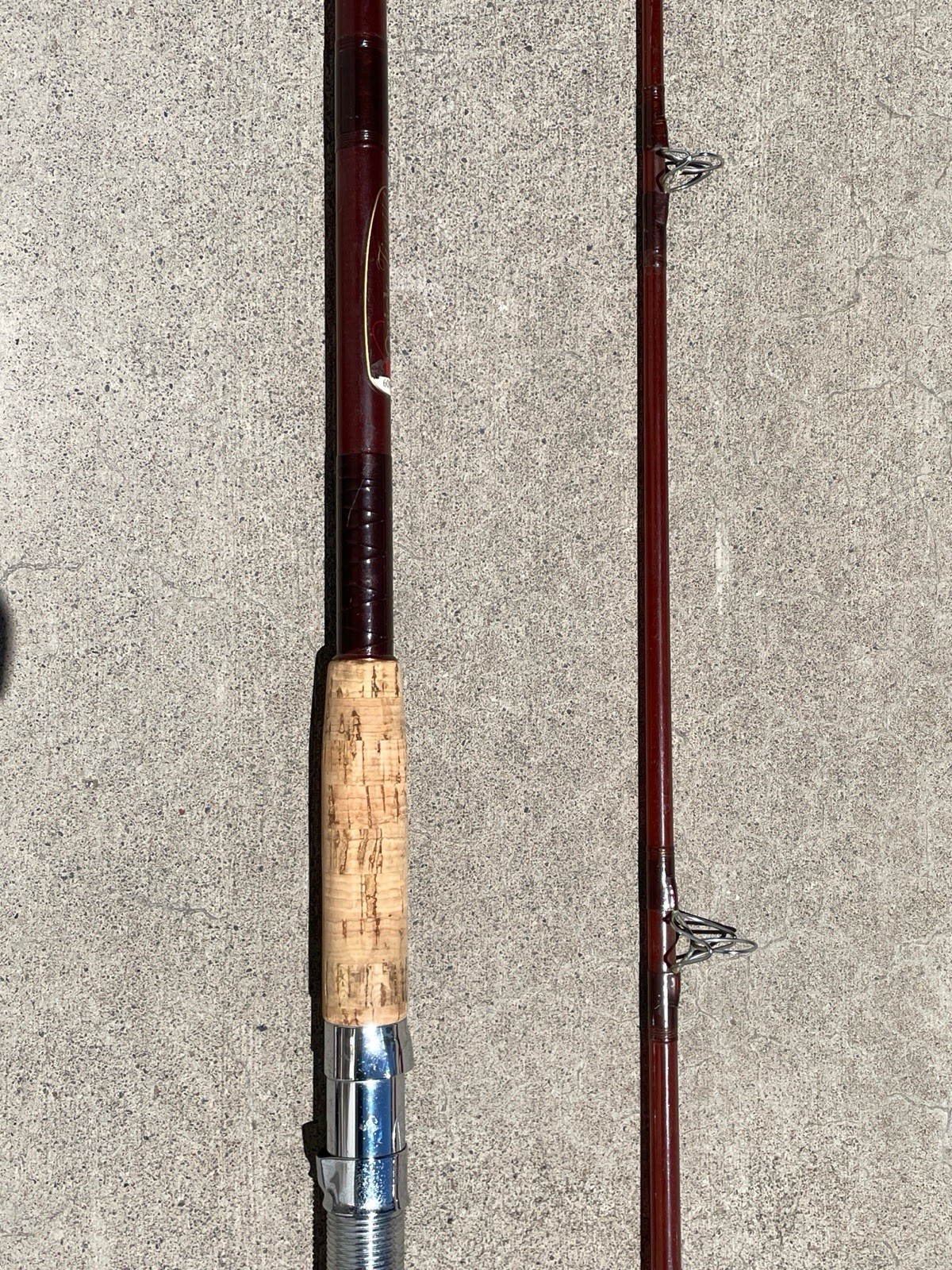 RARE VTG Quick Finessa 6090R 9’ Two Piece Spinning Surf Fishing Rod – EXCELLENT!