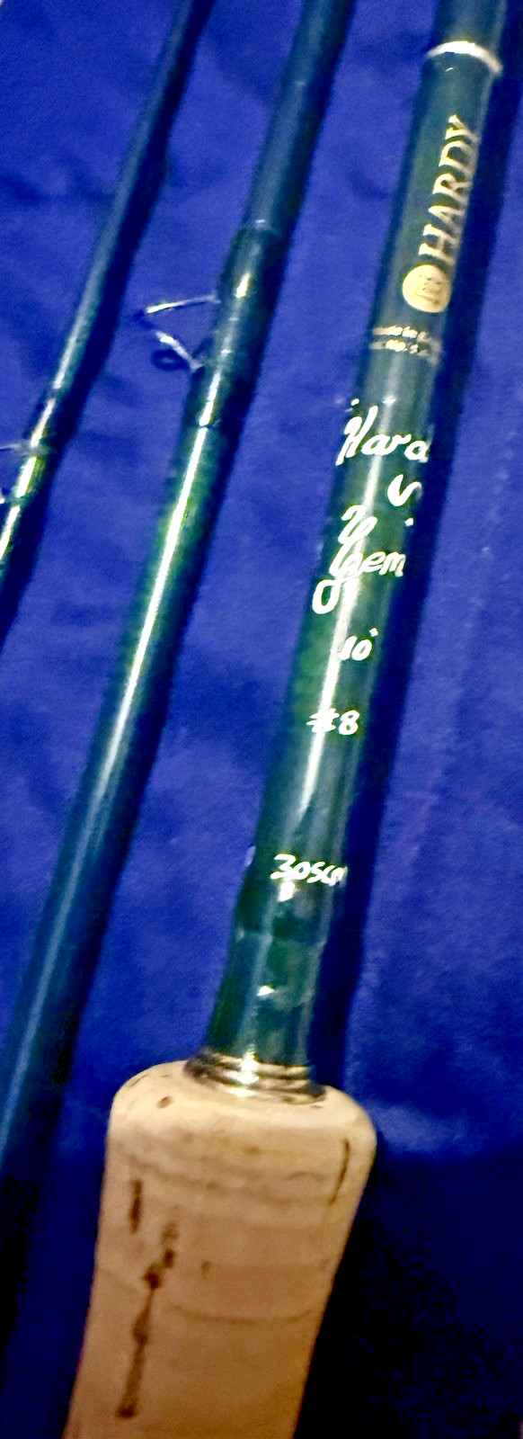 Hardy Gem 10 Foot #8 Carbon 3 Piece Trout & Sea Trout Fly Rod with Bag & Tube