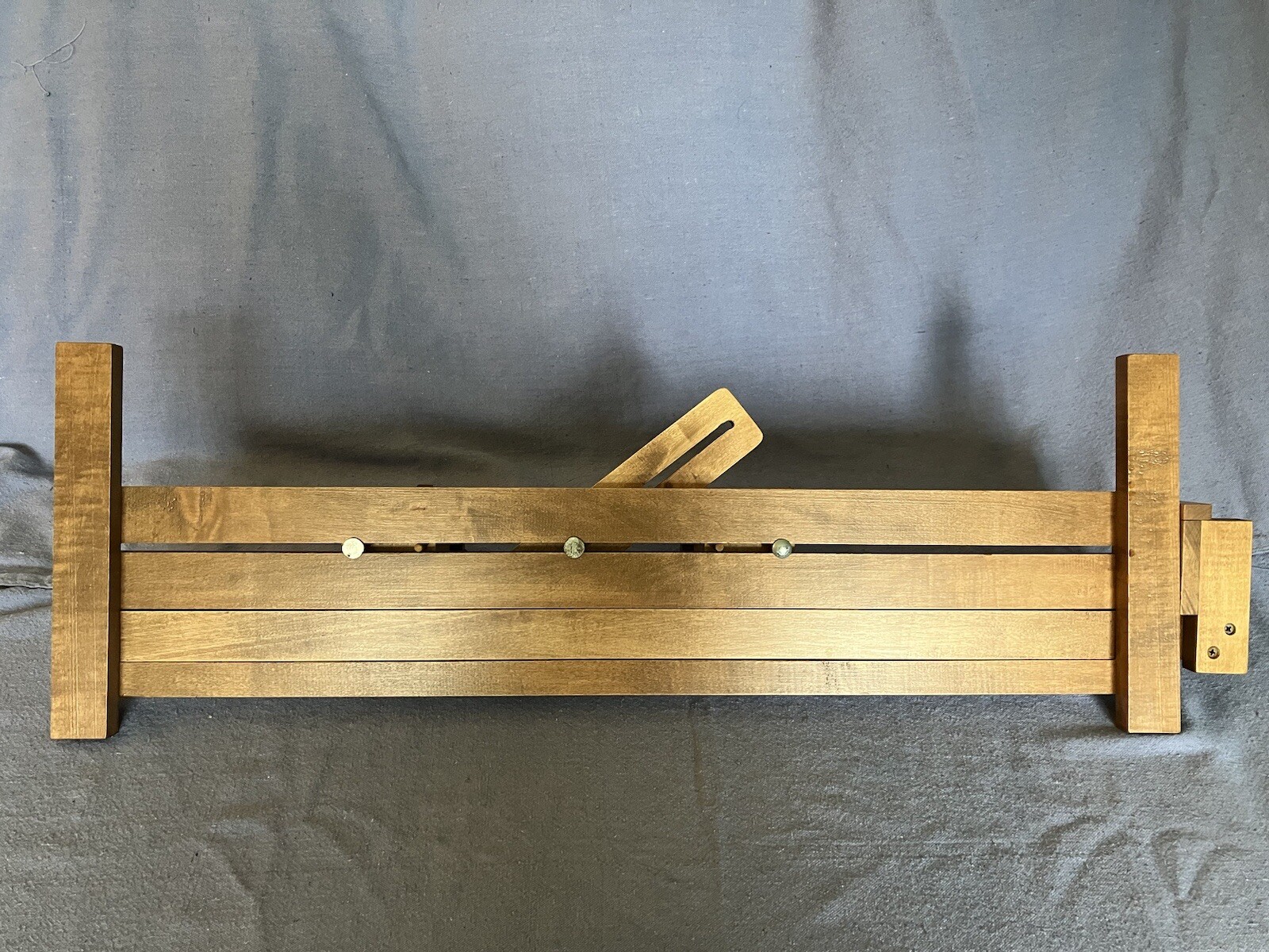 Vintage Fishing Rod Hand Wrapper – Wooden – Adjustable – Very Good Condition