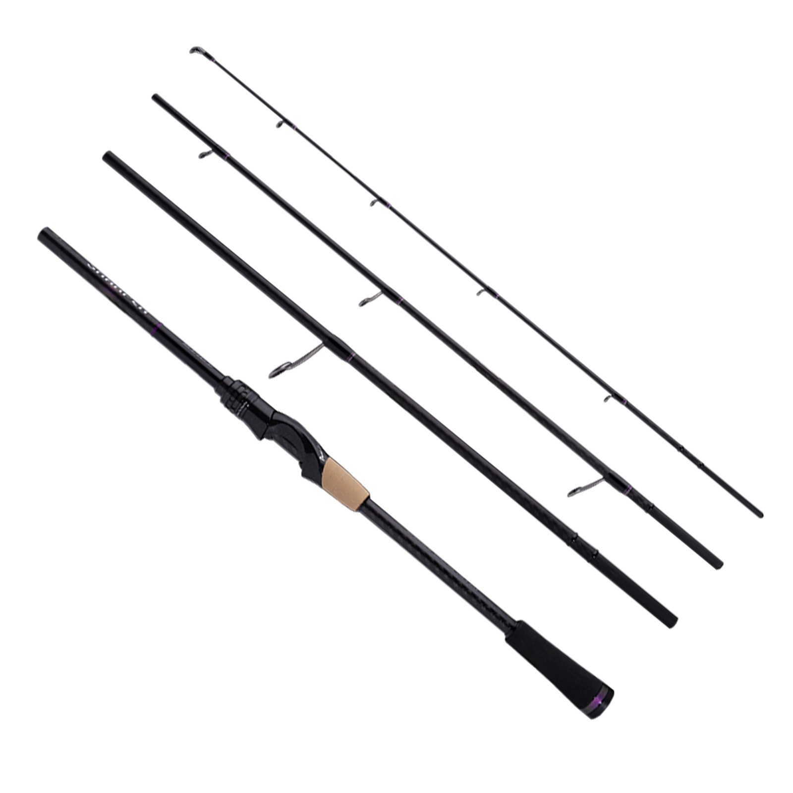 PURELURE SHARPEN Universal Travel Spinning Casting Lightweight Portable Lure Rod
