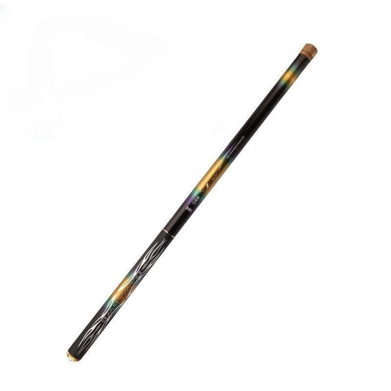 Telescopic Fishing Rod Carbon Fiber Stream Hand Pole 3.6m 4.5m 7.2m 8m 9m Travel