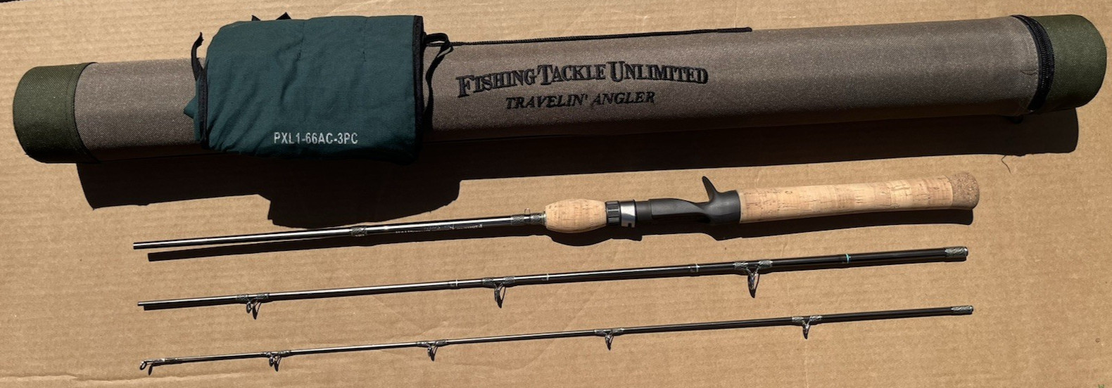 IM8 Pro Series PXL-66AC-3PC. Extra Light 6′ 6″ 6-10 Line wt. 1/32-1/8oz Lure wt.