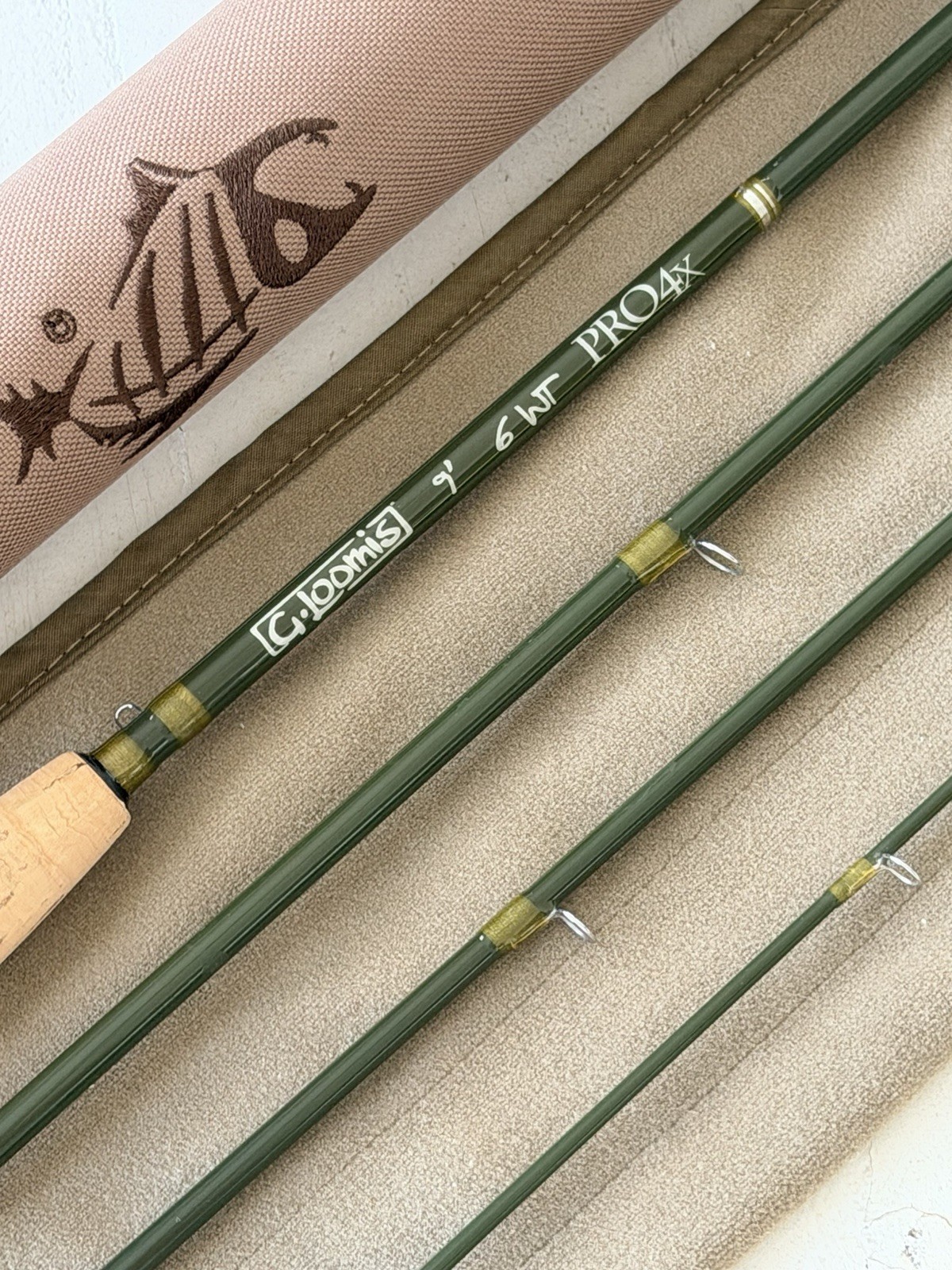 **BEAUTIFUL**🔥G LOOMIS Pro 4x 6wt. 9’ft~4Pc Flyrod!! 🔥~LQQK~