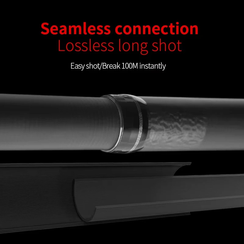 High Quality Carbon Fiber Spinning Rod Ultra Light 5/6/7/8 Section Telescopic Lo