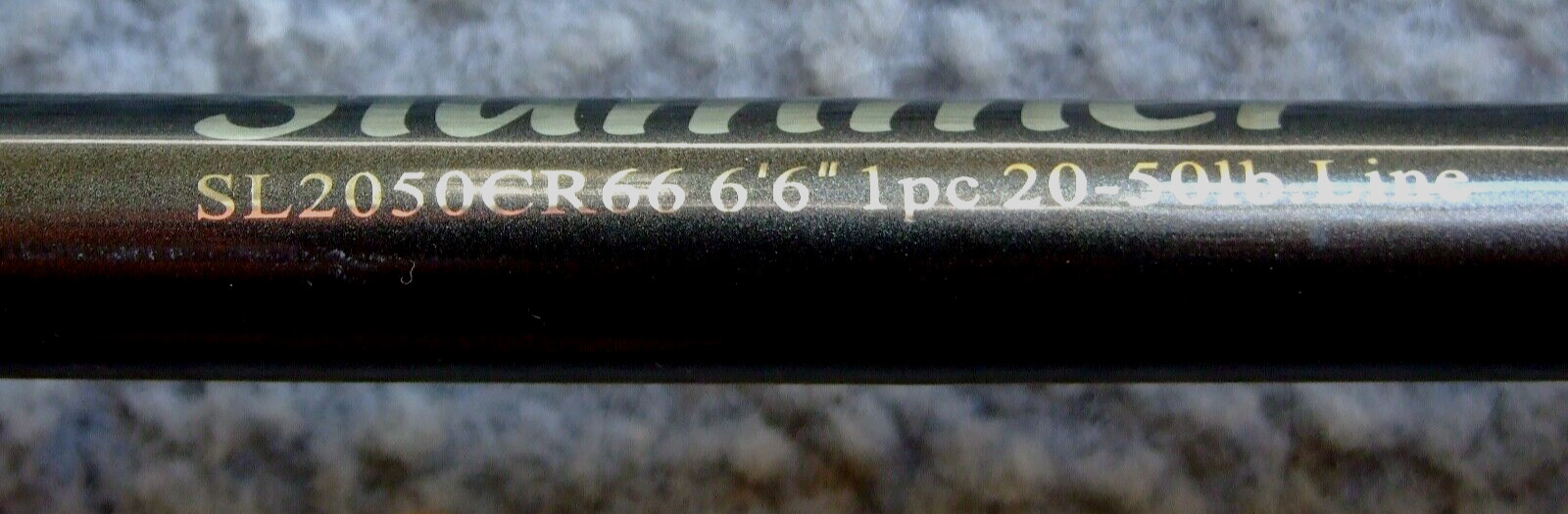 PENN SLAMMER ROD SL2050C66 – PERFECT FIT FOR PENN 4/0 SENATOR – 6’6″ 20-50 TEST