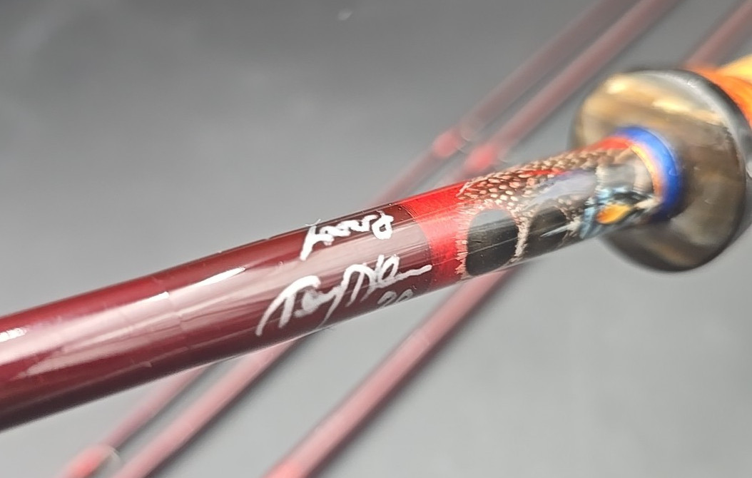 Extraordinary Terry Henson 10′ 4 weight nymphing fly rod Loomis blank