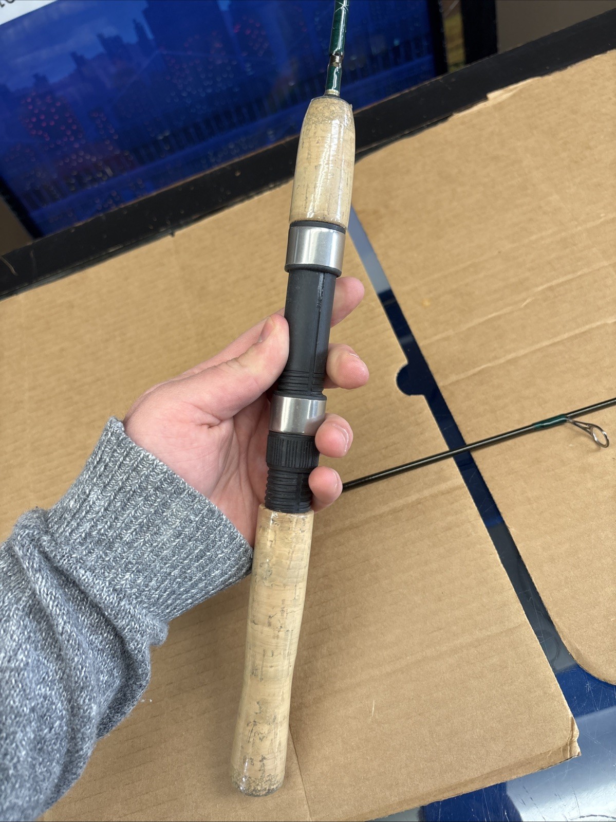 Eagle Claw Featherlight X-Stream FLX502LS 5’0” Fishing Rod 2 Piece