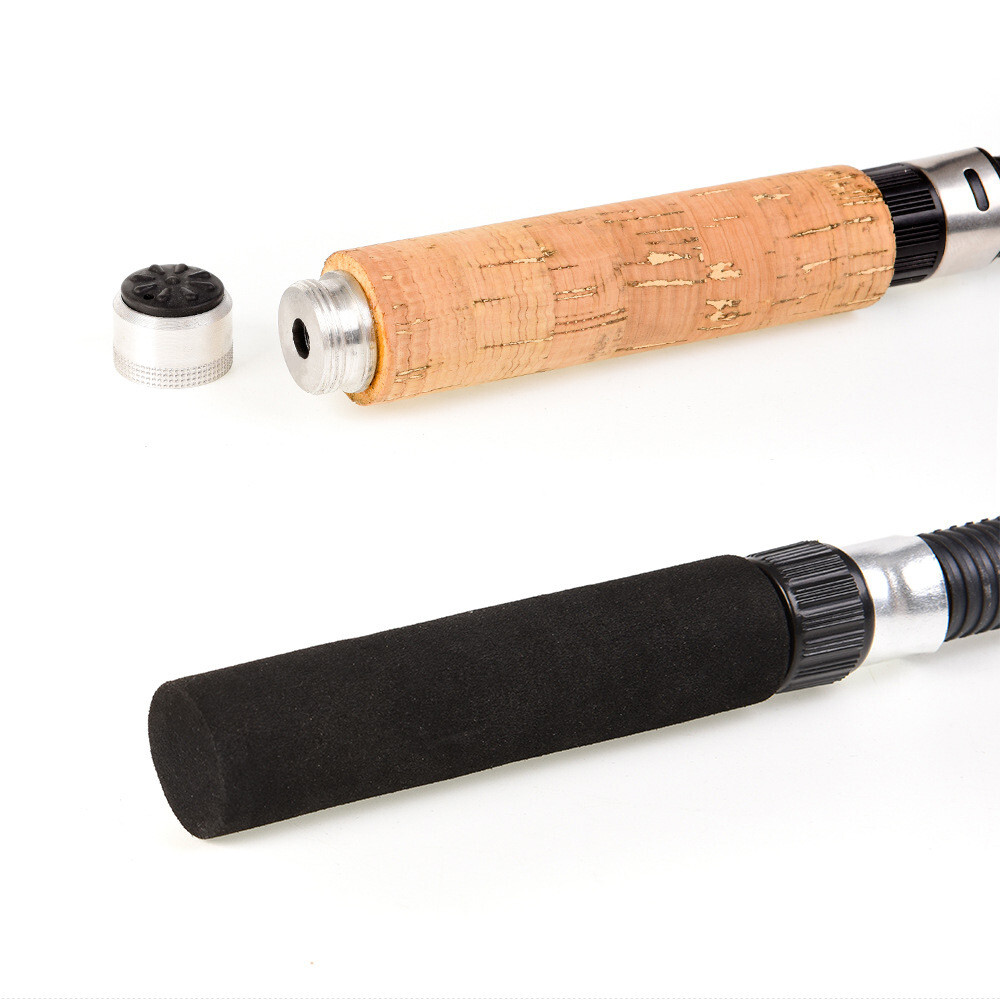 Telescopic Fly Fishing Rod and Reel Combo Kit Fishing Reel 4B and Fiberglass Rod