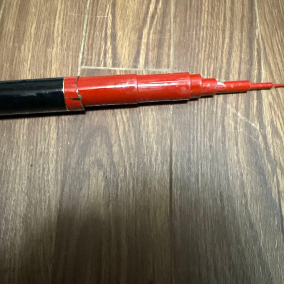 Gamaayu Tentechi Ayu Rod Red-Black Gradient Japanese Made Used