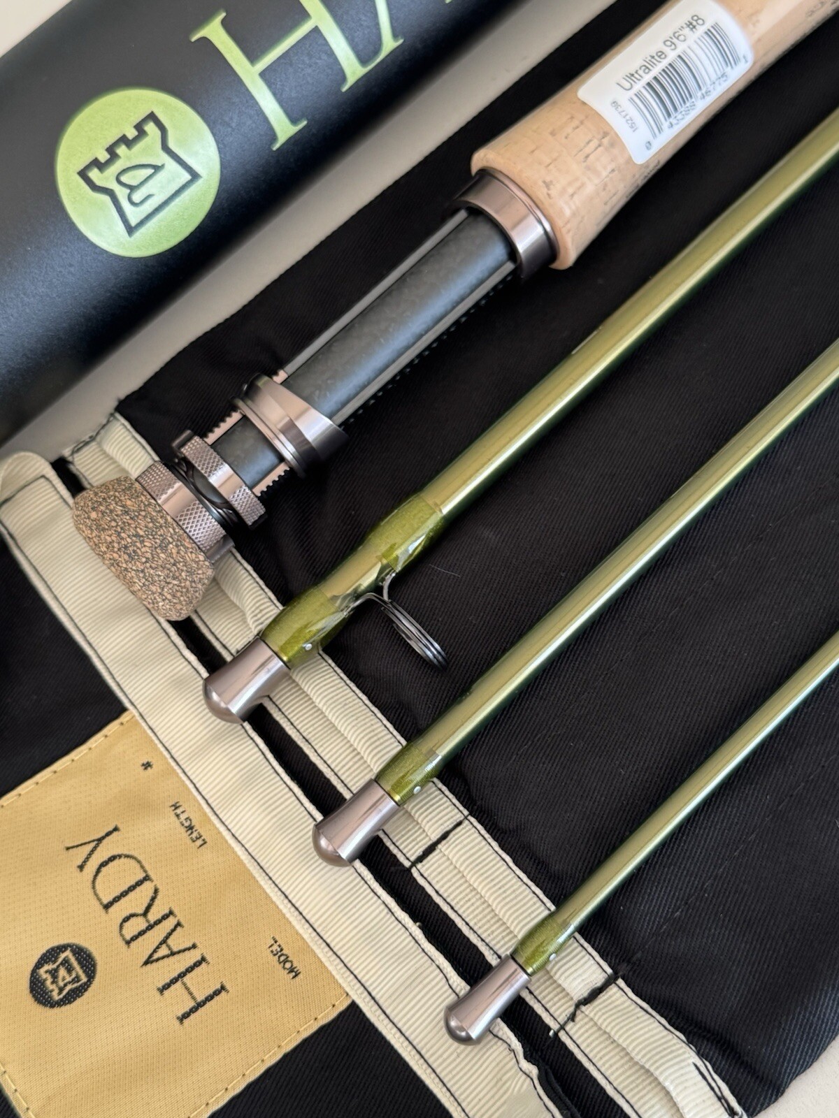 **BEAUTIFUL** NEW HARDY 8wt. 9’6in 4pc Ultralite Sintrix NSX Fly Rod!! BRAND NEW