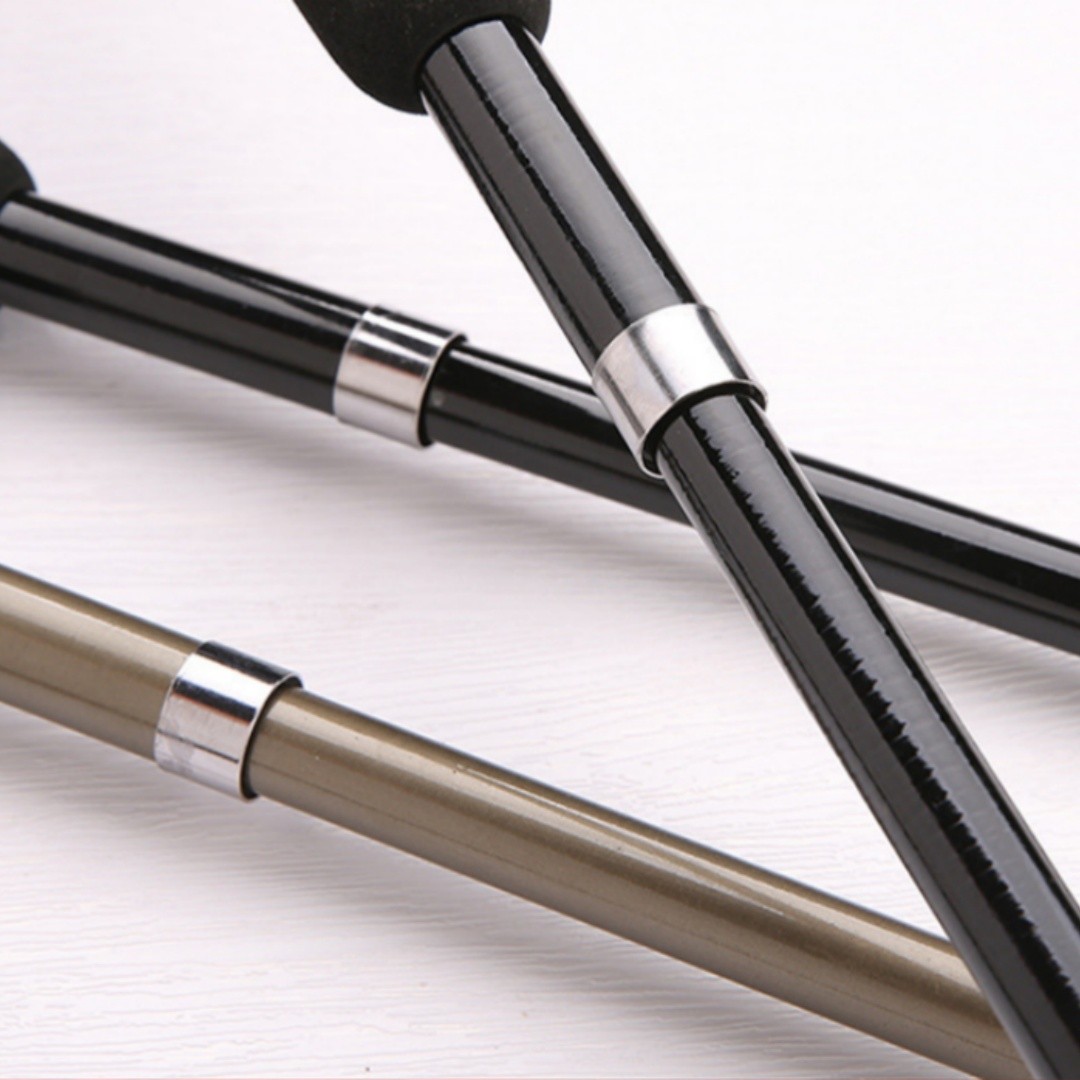 Mini Fishing Spinning Casting Rod 1.3-1.8m Telescopic Carbon Fiber Pole Sea Bass