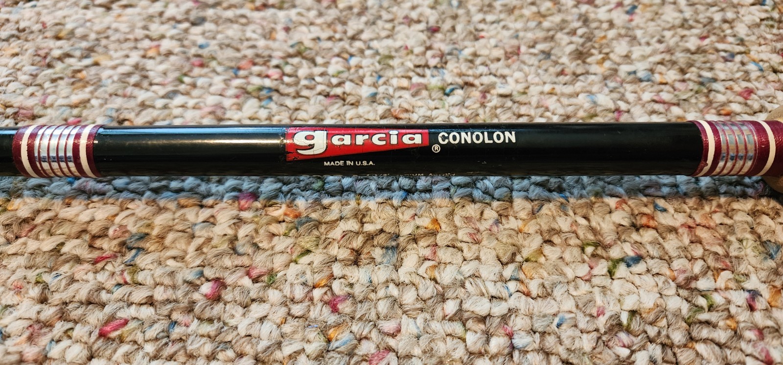 VINTAGE GARCIA CONOLON 2897-A VINTAGE ROD, 6’6″ USED + GARCIA MITCHELL 624 REEL