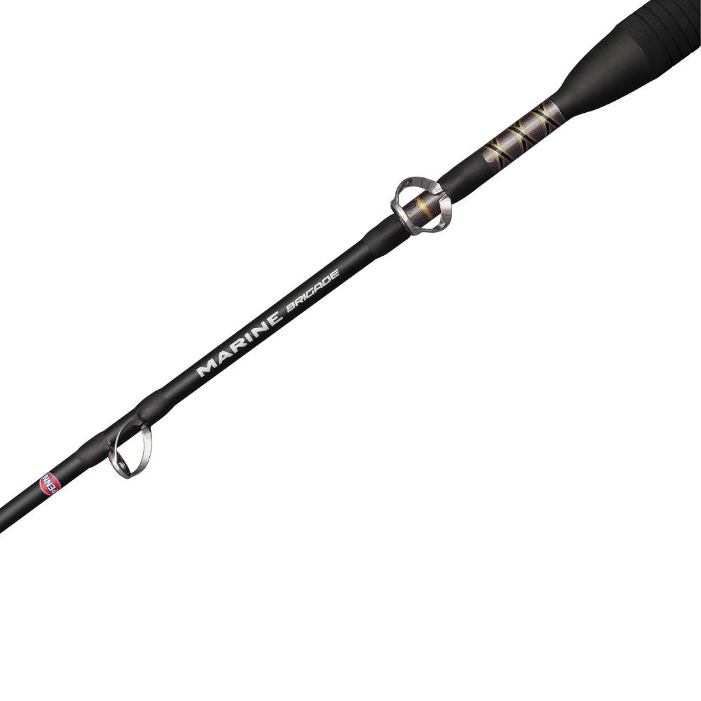 PENN Saltwater Fishing Spiral Guides Rod MARINE BRIGADE Trolling TUNA 60-120lb