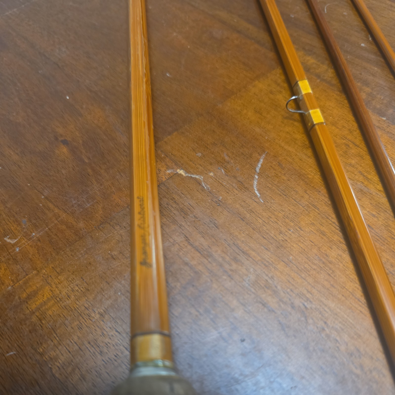 Wright & McGill Granger Aristocrat Bamboo Fly Rod. 9’ 6” Two Rod Ends